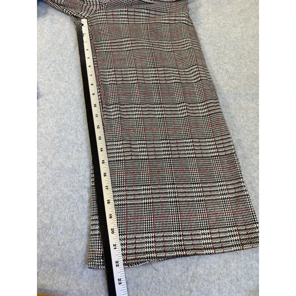 Forever 21 Plaid Wide Leg Jumpsuit Sm Dark Academia Preppy Checked School Girl